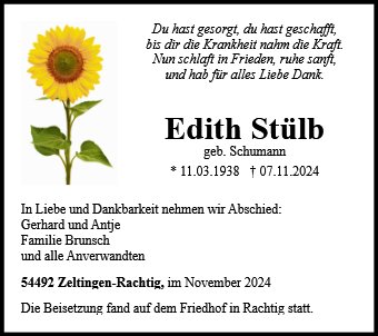 Edith Stülb