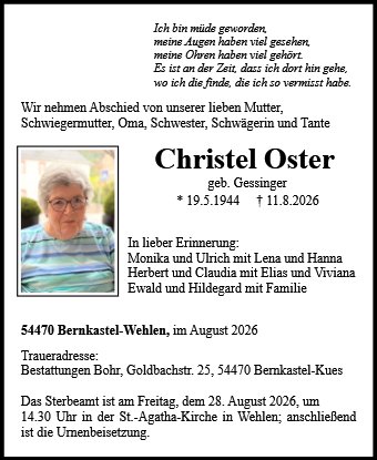 Christel Oster 