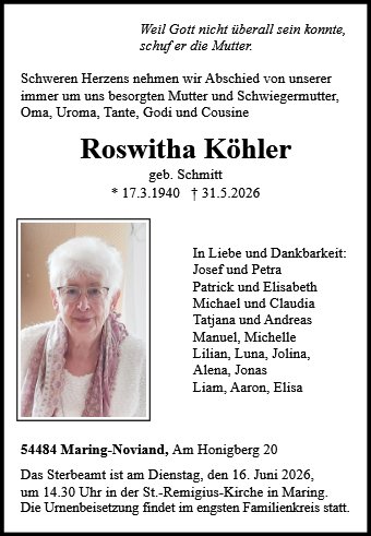 Roswitha Köhler