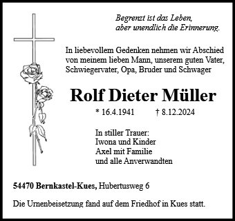 Rolf Dieter Müller 