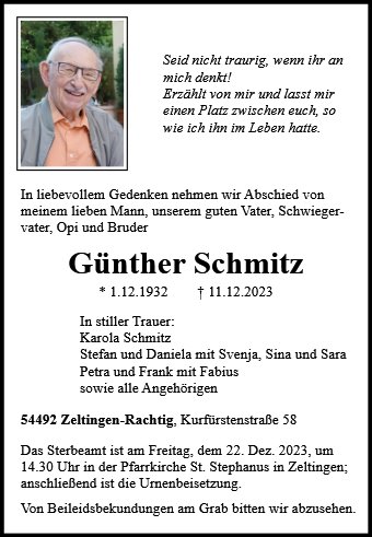 Günther Schmitz