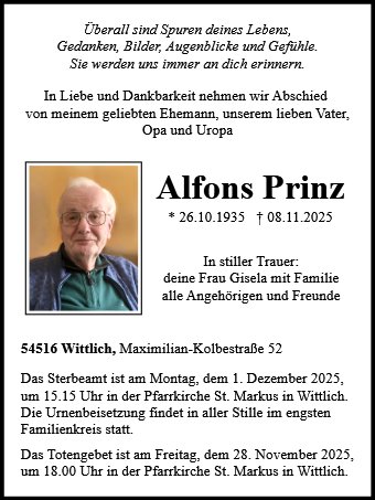 Alfons Prinz
