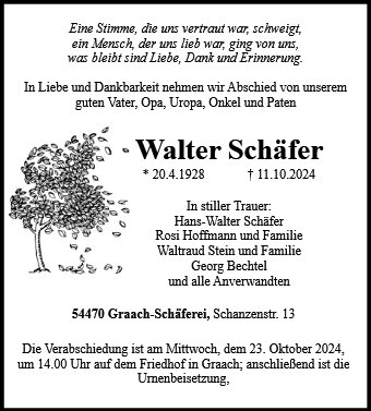 Walter Schäfer