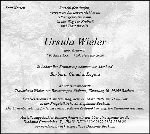 Ursula Wieler