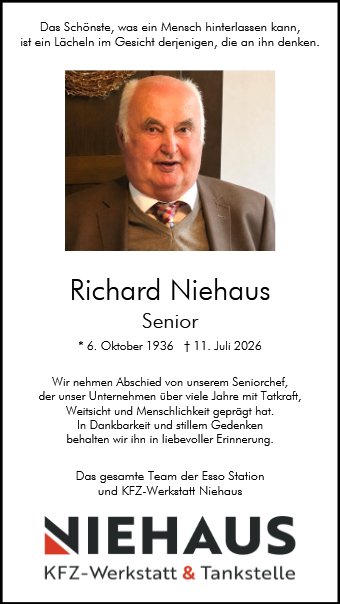 Richard Niehaus