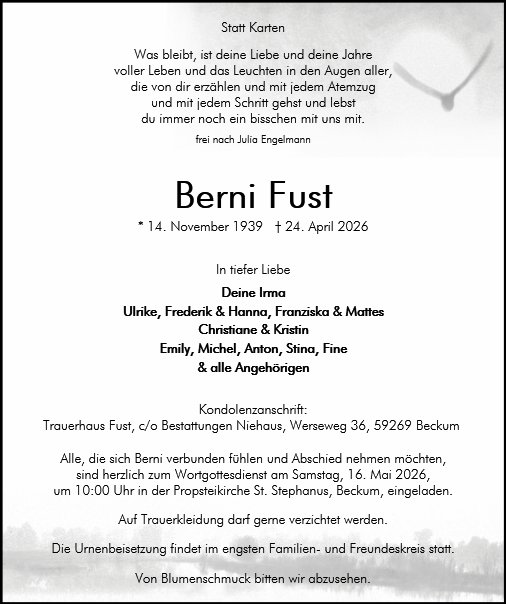 Berni Fust