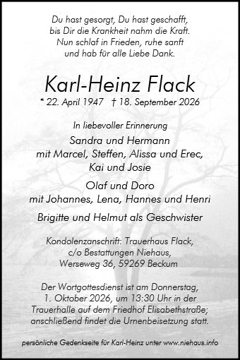 Karl-Heinz Flack