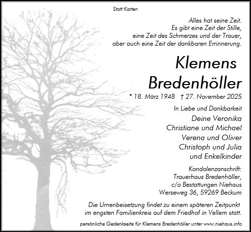 Klemens Bredenhöller