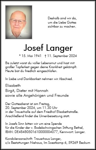 Josef Langer