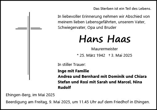 Hans Haas
