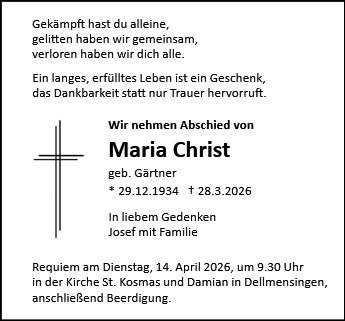 Maria Christ