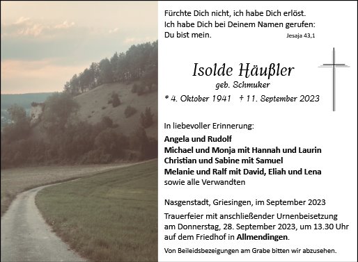 Isolde Häußler