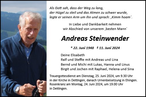 Andreas Steinwender