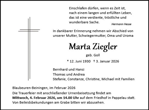 Marta Ziegler