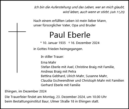Paul Eberle