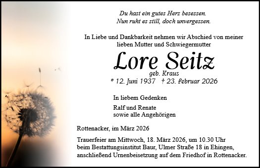 Lore Seitz