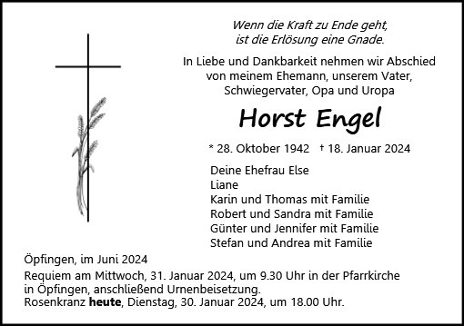 Horst Engel