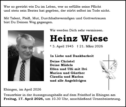 Heinz Wiese