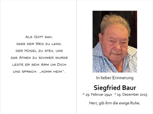 Siegfried Baur