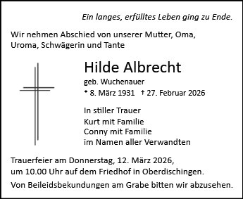 Hilde Albrecht