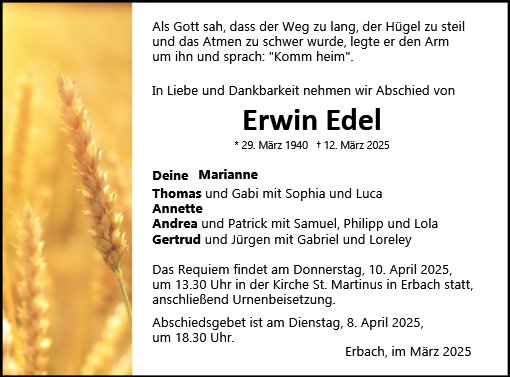 Erwin Edel