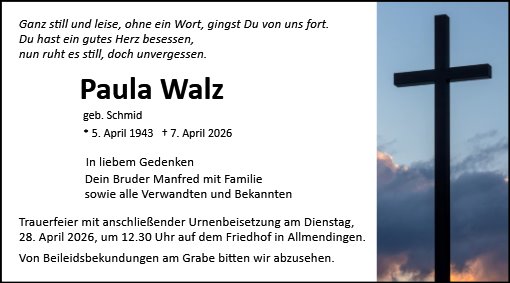 Paula Walz