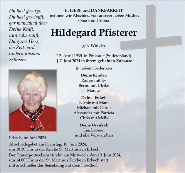 Hildegard Pfisterer