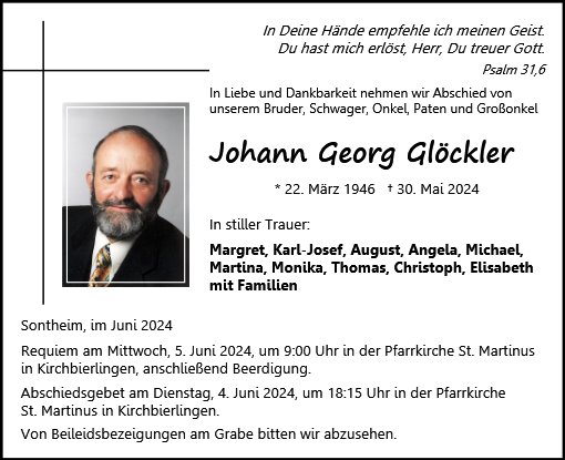 Johann Georg Glöckler