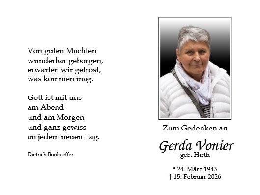 Gerda Vonier