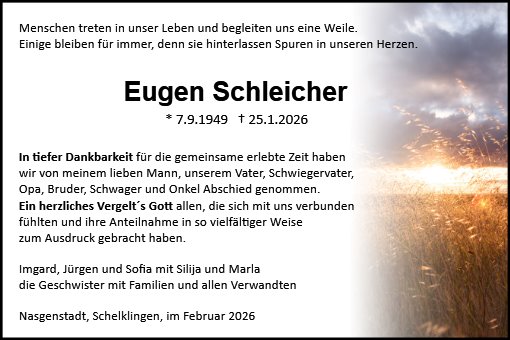 Eugen Schleicher