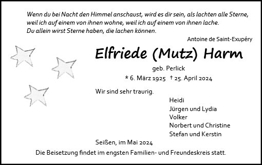 Elfriede Harm