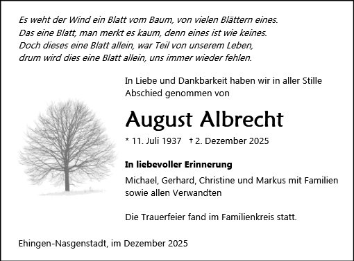 August Albrecht