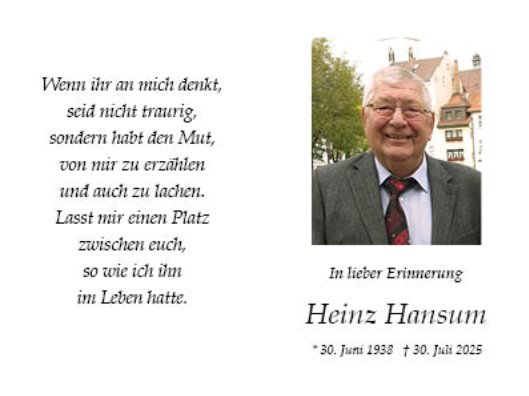 Heinz Hansum