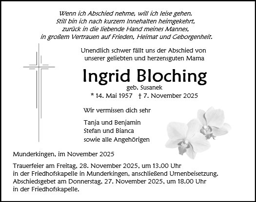 Ingrid Bloching