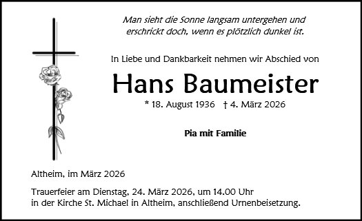 Hans Baumeister