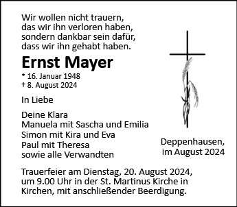 Ernst Mayer