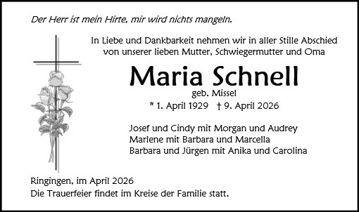 Maria Schnell
