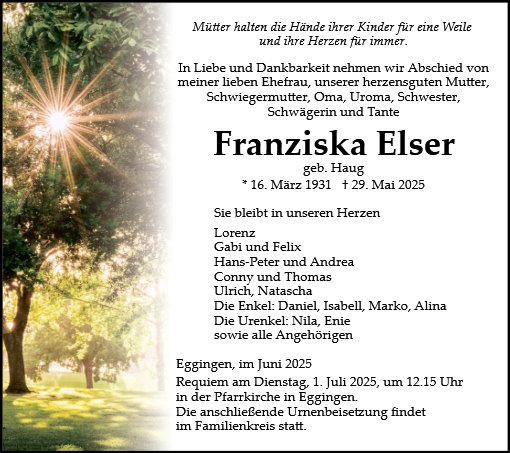 Franziska Elser