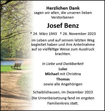 Josef Benz