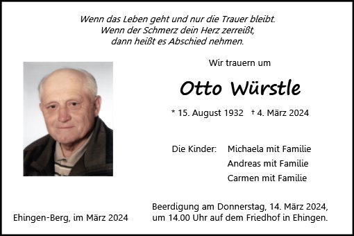 Otto Würstle