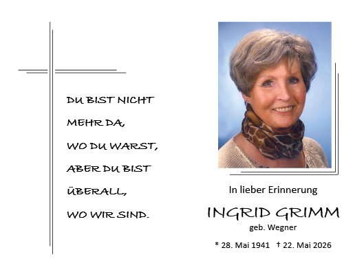 Ingrid Grimm
