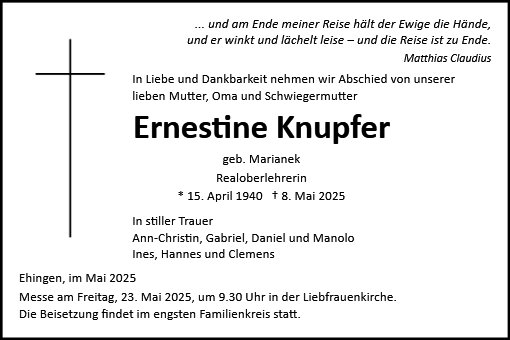 Ernestine Knupfer