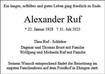 Alexander Ruf
