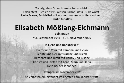 Elisabeth Mößlang-Eichmann