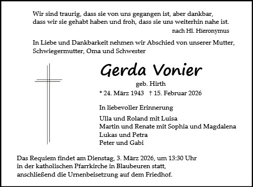 Gerda Vonier