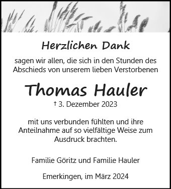 Thomas Hauler