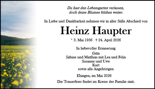 Heinz Haupter