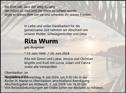 Rita Wurm