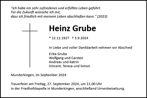 Heinz Grube