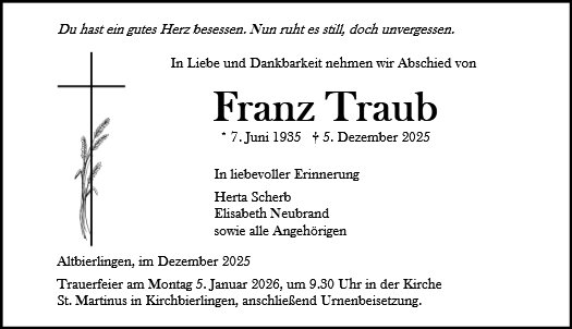 Franz Traub